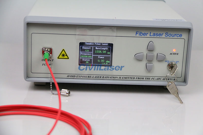 L band tunable fiber laser